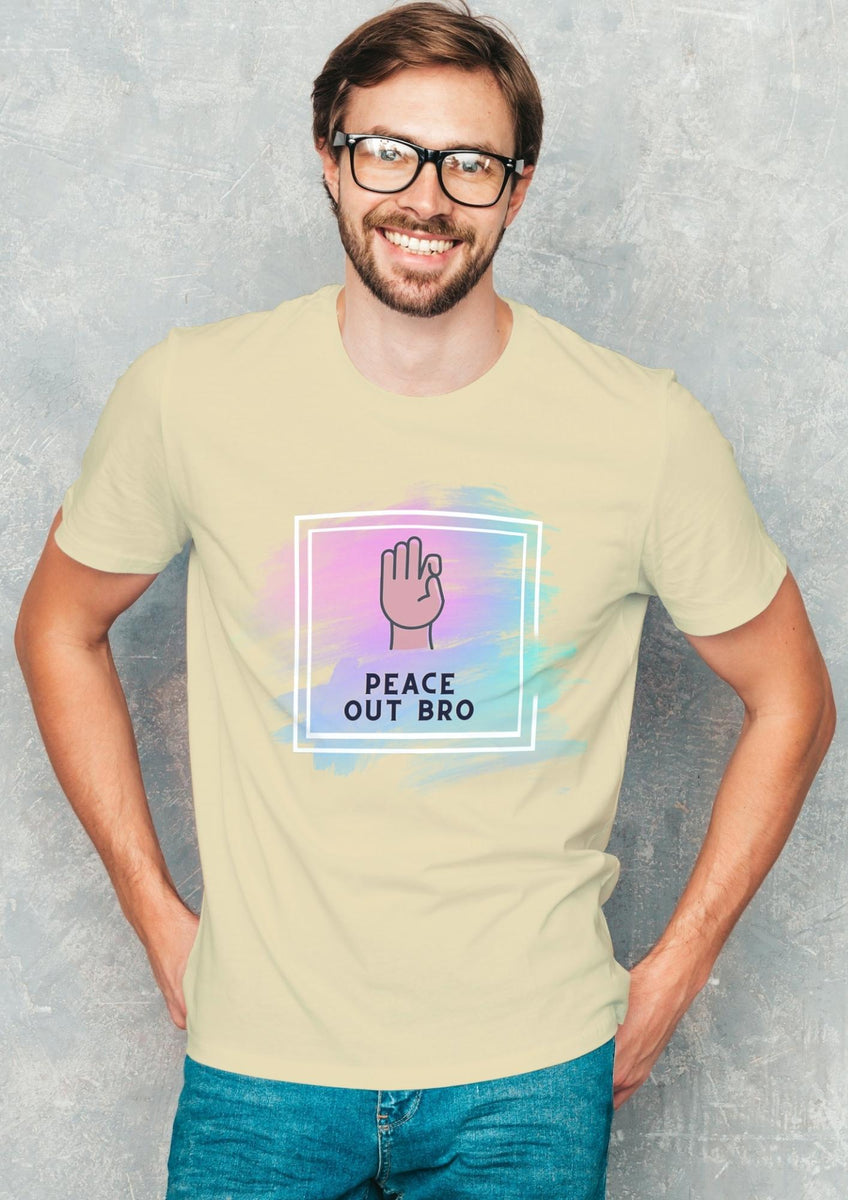 Peace bro t clearance shirt